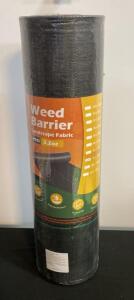 4 ft x 300 ft Pro Weed Barrier Landscape Fabric, 3.2 oz, Black, UV Resistant, Woven Polypropylene