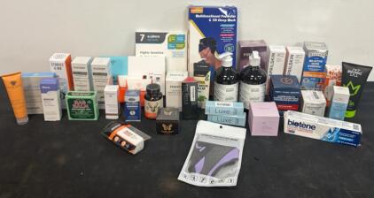 Large Mixed Lot: Biotene, Bondi Boost, Aprilskin, Supplements & Skincare, 34 New Items, Sealed