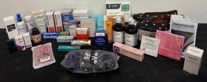 Mixed Lot of Health & Beauty Products Featuring DV Dolce Vita Karma Studded Flats, Size 8.5