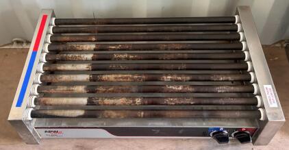 APW Wyott HRS-85S Hot Dog Roller Grill, 18 Tru-Turn Rollers, 80 Hot Dog Capacity (Connex 3)