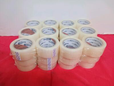 Shurtape HP Series 2" x 110 yd Clear Packing Tape, Case of 35 Rolls, Hot Melt Adhesive, 3" Core