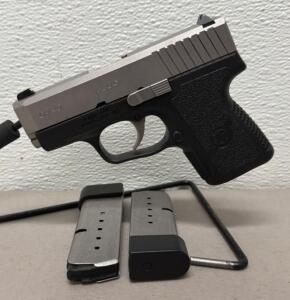 Kahr CM40 .40 S&W Semi-Auto Pistol, 3.1" Barrel, 5+1 Capacity, Two Magazines