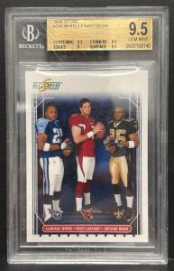 2006 Score #330 LenDale White, Matt Leinart, Reggie Bush BGS 9.5 Gem Mint NFL Rookie Card