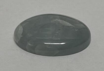 Oval Cut And Polished 27.45ct. Aquamarine Cabochone