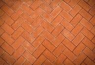 (1) Pallet Of Terracotta Blend Old World Cobble Pavers