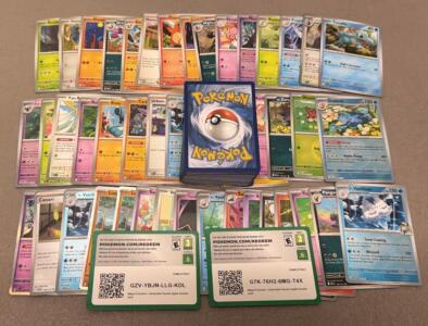 Pok&eacute;mon Ascended Heroes Card Lot, Booster Bundle Box, 60-100 Cards, Online Codes, 2024 Set