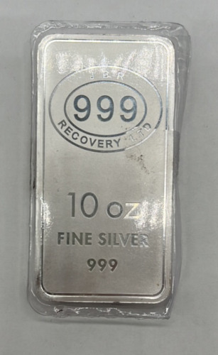 Ten Ounce Fine Silver Bar