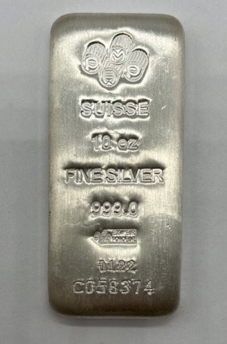 Ten Ounce Fine Silver Bar