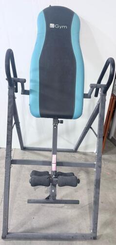 IT Gym Inversion Table, Steel Frame, 300 lbs Capacity, Adjustable Angles