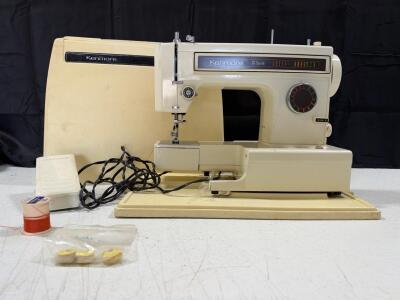 Kenmore 158.13450 Mechanical Sewing Machine, 8 Stitches, Hard Case, Pedal, Bobbins, Taiwan