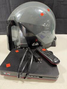 KING Tailgater Portable Satellite Antenna with DISH Wally Receiver, Model VQ4500