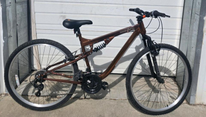 Ozone 500 Exhilarate 26" Full Suspension Mountain Bike, 21-Speed, Zoom Fork, Shimano Drivetrain