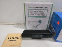 Wacom Intuos Drawing Tablet, RODECaster Pro Mixer, Geevon Pet Clipper, HD Camera, Accessories Lot - 3