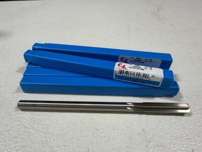 Chicago-Latrobe 60032 1/2" HSS Straight Flute Chucking Reamer, Type 405, 7" OAL
