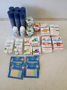 Large Lot &ndash; Febreze Scented Shades, Air Wick & Wizard Solids, John Allen Spray, Tealight & Birthday Candles