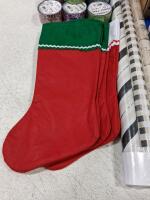 Stockings, Wrapping Paper, Baby Pillow, Envelopes, Ribbons, and More - 9