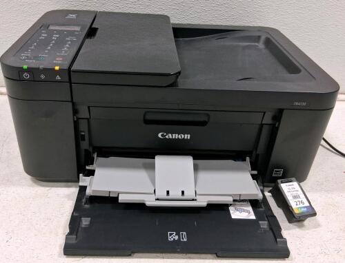 Canon PIXMA TR4720 All-in-One Inkjet Printer (Print/Copy/Scan/Fax, Turns On)