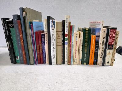 26-Book Lot: Art, Literature, Writing & Reference &ndash; Includes &ldquo;The Way Things Work&rdquo;, &ldquo;Roget&rsquo;s Thesaurus&rdquo;, &ldquo;Smithsonian&rdquo;