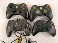 Microsoft Xbox 360 E Console Bundle with 2 Wireless Controllers, Star Wars & N64 Controllers - 2