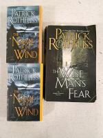 Fantasy & Sci-Fi Paperback Lot: Rothfuss, Martin, Dune, The Expanse, Manga - 3
