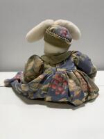 Brass Key Raggedy Andy Porcelain Keepsake Doll 12&rdquo; Classic, 2005, Boxed, Item #2248 & Handmade Rabbit by Ray - 9