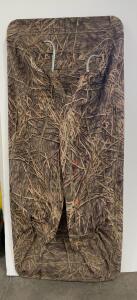 Final Approach Eliminator Pro-Guide Layout Blind, Marsh Grass Camo, Aluminum Frame, 85"x36"x18"