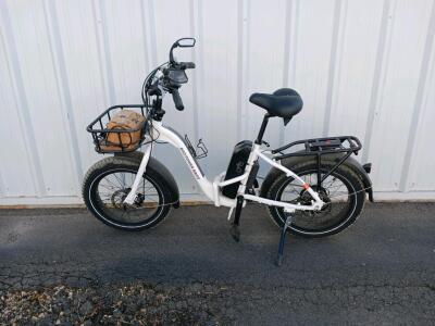Rad Power Bikes RadRover Step-Thru 1 Electric Fat Tire Bike With Accessories