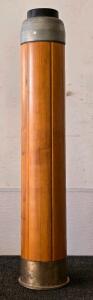 1944 U.S. Navy 6-Inch Dummy Cartridge Mk. 2 By D.F.CO., Serial 163378