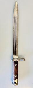 Austro-Hungarian Mannlicher M1895 Bayonet by F.G.Y.S, Serial 19989 (14" Overall Length)