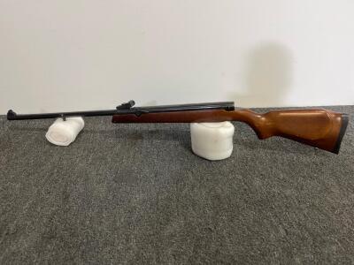 Webley & Scott Osprey Side-Lever Air Rifle, Birmingham England, Wood Stock, Adjustable Sights