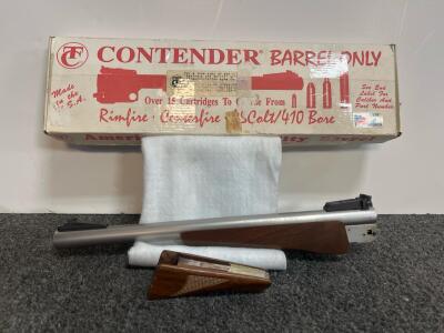 Thompson/Center Contender Super 14 .22 Hornet 14" Stainless Barrel w/ Forend & Box (B)