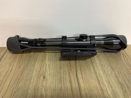 Pecar Berlin Variable 3-7 Rifle Scope, 3-7x Magnification, 35mm Objective Lens, 26mm Tube, German #1 Reticle