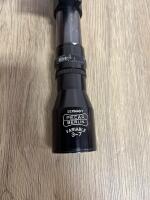 Pecar Berlin Variable 3-7 Rifle Scope, 3-7x Magnification, 35mm Objective Lens, 26mm Tube, German #1 Reticle - 8