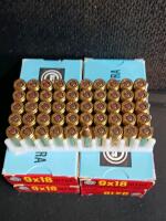 Geco 9x18 Ultra Ammunition, 94gr FMJ, 50 Rounds per Box - 3