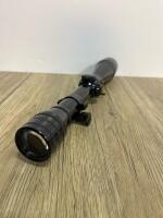 Redfield 10X Rifle Scope, Fixed Power, AO, Duplex Reticle, Serial AB69536, Weaver Rings - 5