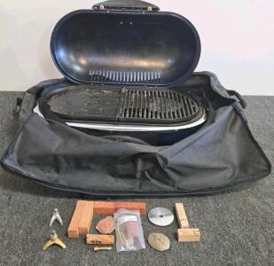 Coleman RoadTrip 285 Portable Propane Grill with Carrying Case, 20,000 BTUs, 285 sq. in. Cooking Area (Shelf A)