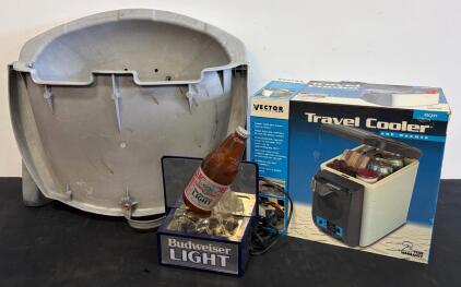 Vector VEC221 Thermoelectric Travel Cooler & Warmer, 5L Capacity, 12V DC Power (Shelf G)