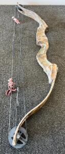 Bear Archery Silvercap Compound Bow, 40-60 lb Draw, 41" ATA, Illusion Camouflage, Serial #1603529