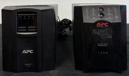 APC Smart-UPS 1500VA 980/1000W, LCD & LED, USB/Serial/Network, 8-Outlets, SUA1500 & SMT1500C (Shelf G)