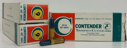 Thompson/Center Contender .44 Hot Shot Ammunition, 60 Rounds, Vintage Collectible