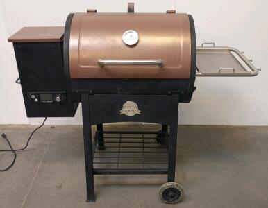 Pit Boss 440 Deluxe Wood Pellet Grill with 440 sq. in. Cooking Area and Digital Control Board
