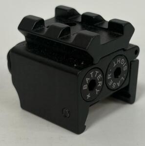 Compact Tactical Red Laser Sight, 650 nm, Picatinny/Weaver Mount, Includes Accessories