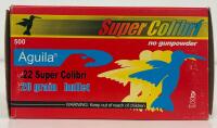 Aguila Super Colibr&iacute; .22 LR 20 Grain Rimfire Ammunition, 500 Rounds - 2