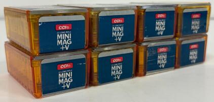 CCI Mini-Mag +V .22 LR 36gr CPHP Ammunition, 400 Rounds, 1,260 fps