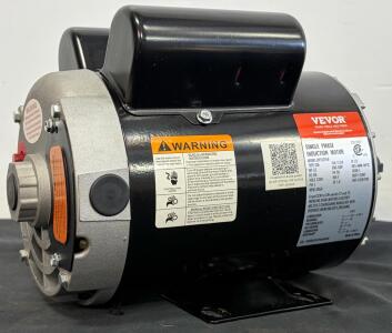 Vevor 3.7 HP Single Phase Induction Motor, Model DP123756, 230V, 3450 RPM, FR-56 Frame (Shelf G)
