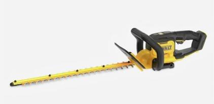 DeWALT DCHT821B 20V MAX Cordless Hedge Trimmer, 22" Dual Blade, 3/4" Cut, Tool Only (H)
