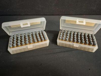 100 Rounds .32 S&W Long Reloads, Bull-X 100gr Lead, WRA Brass, 1.8gr Bullseye, X-PLOR Boxes