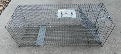 Havahart Model 1079 Large 1-Door Live Animal Trap, Galvanized Steel