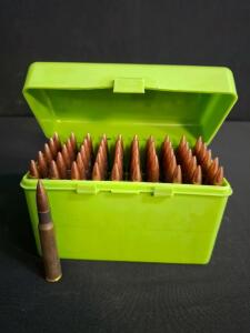 Lake City 1962 M72 Match .30-06 Springfield Ammo, 173gr FMJ-BT, 50rd Case-Gard Box