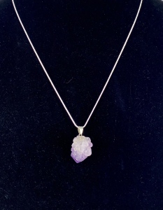 Amethyst Natural Gemstone Necklace